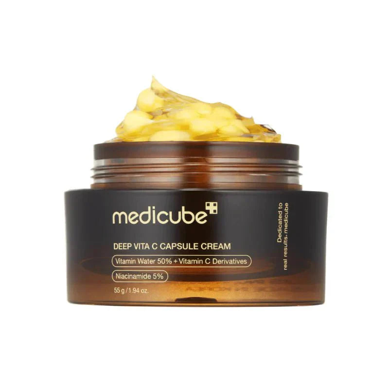 Medicube DEEP VITA C CAPSULE CREAM – Crema en Cápsulas con Vitamina C para una Piel Radiante y Revitalizada