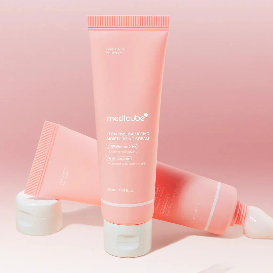 Medicube PDRN Pink Hyaluronic Moisturizing Cream – Crema Hidratante con PDRN y Ácido Hialurónico para una Piel Revitalizada