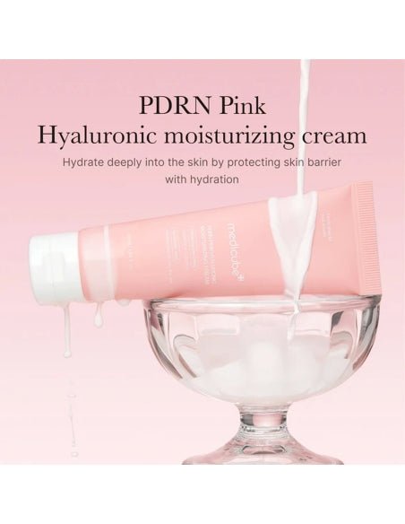 Medicube PDRN Pink Hyaluronic Moisturizing Cream – Crema Hidratante con PDRN y Ácido Hialurónico para una Piel Revitalizada