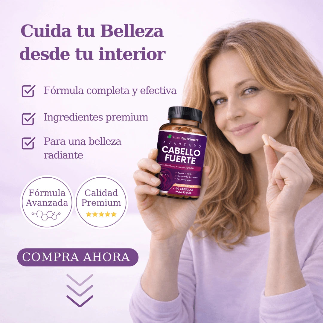 Tratamiento 6 meses Nutriente Capilar | Cabello Fuerte®