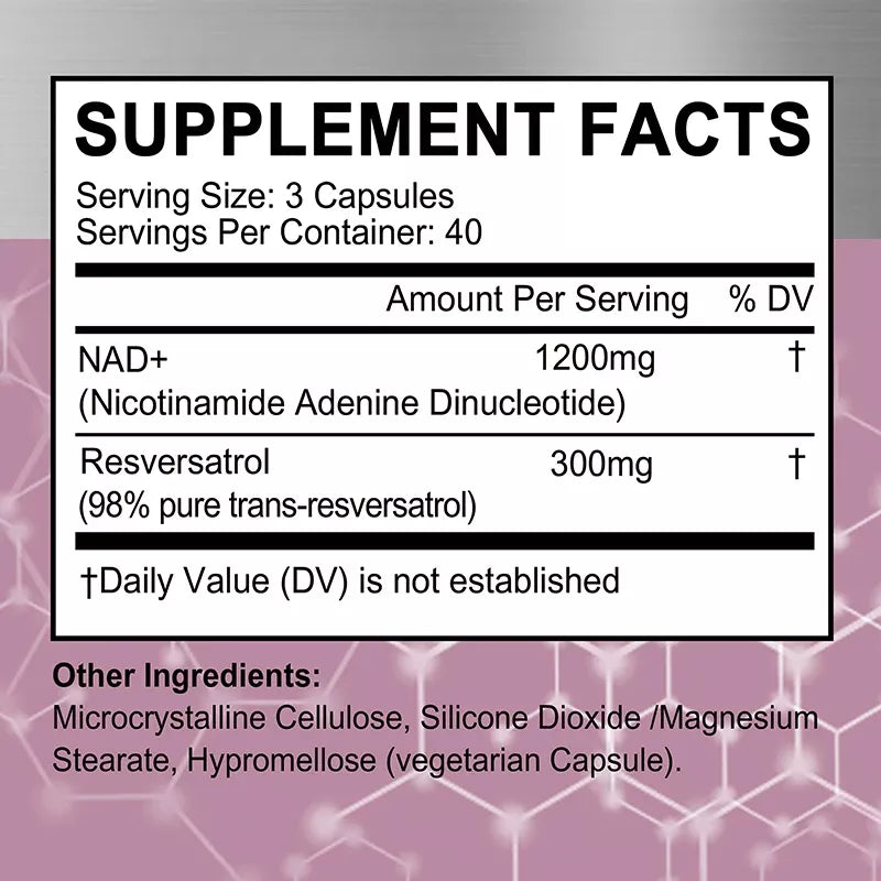 Nad Resveratrol 60 Capsulas