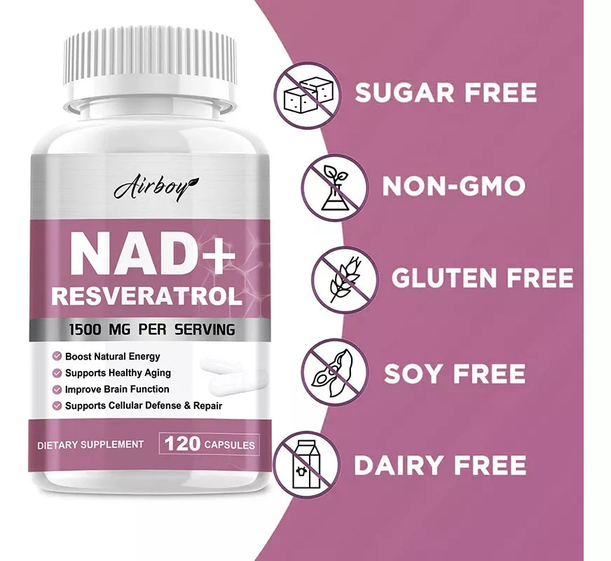 Nad Resveratrol 60 Capsulas