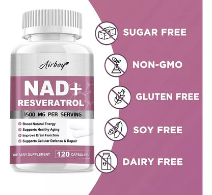 Nad Resveratrol 60 Capsulas