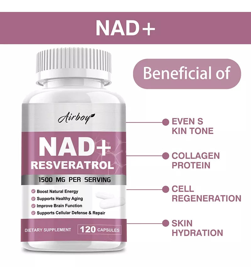 Nad Resveratrol 60 Capsulas