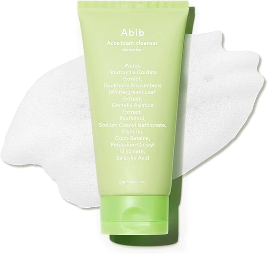 Abib Acne foam cleanser Heartleaf foam 150ml