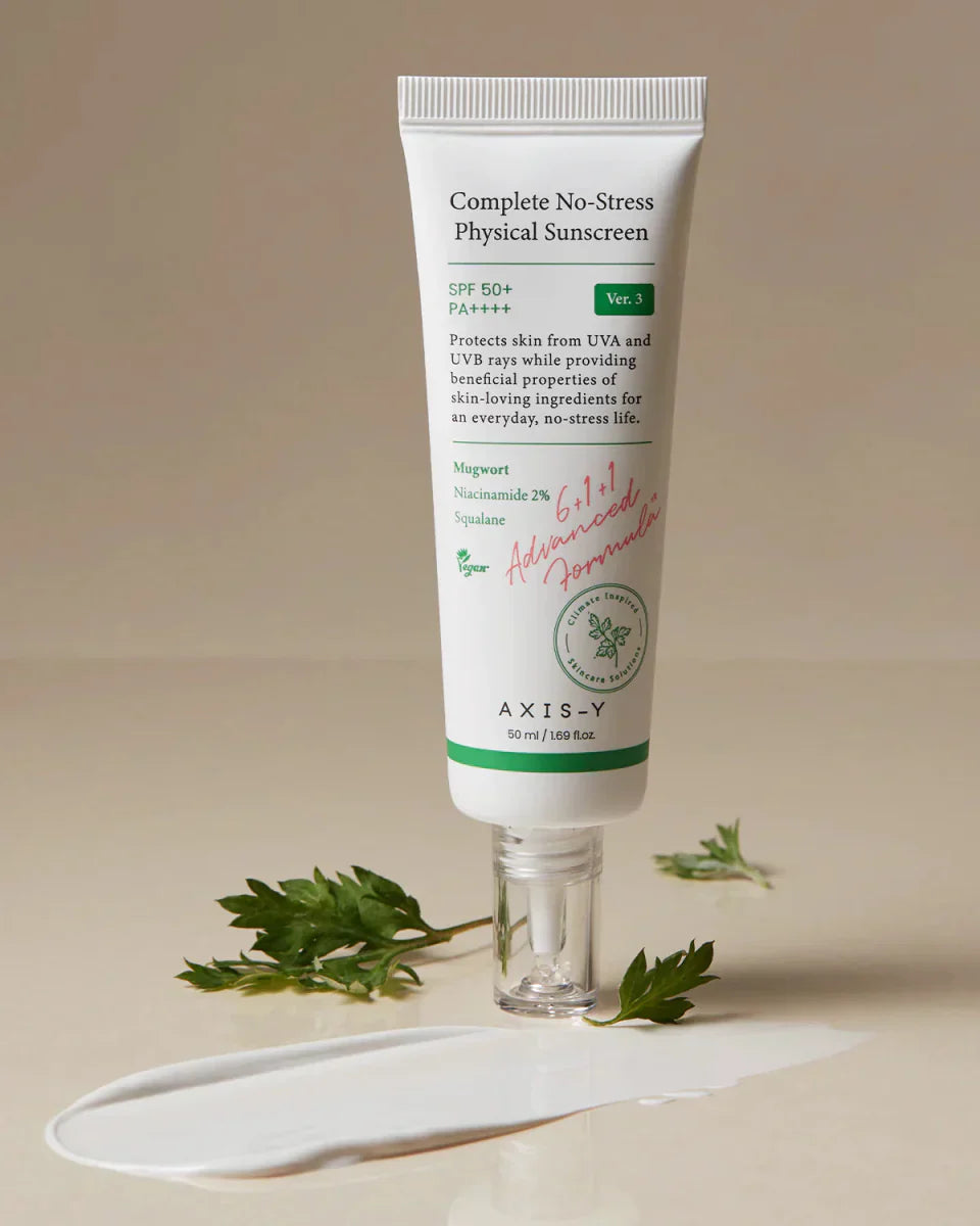 Axis y complete no stress physical sunscreen 50ml