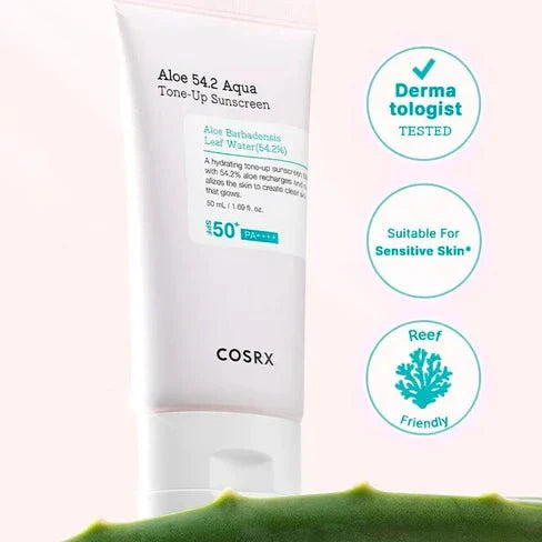COSRX Aloe 54.2 Aqua Tone-Up Sunscreen 50ml