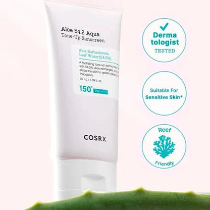 COSRX Aloe 54.2 Aqua Tone-Up Sunscreen 50ml