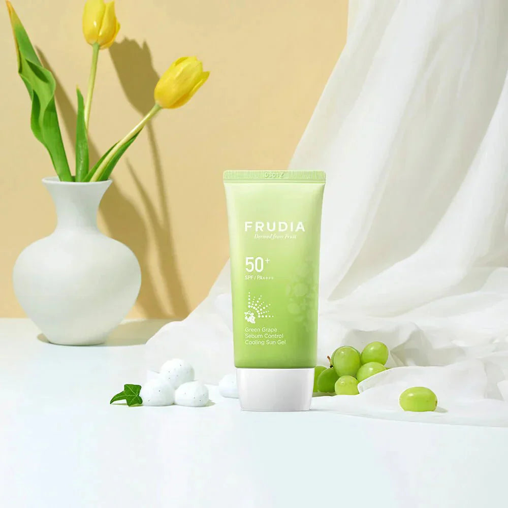 Frudia Green Grape Sebum Control Cooling Sun Gel 50g