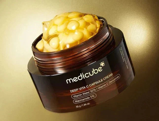 Medicube DEEP VITA C CAPSULE CREAM – Crema en Cápsulas con Vitamina C para una Piel Radiante y Revitalizada