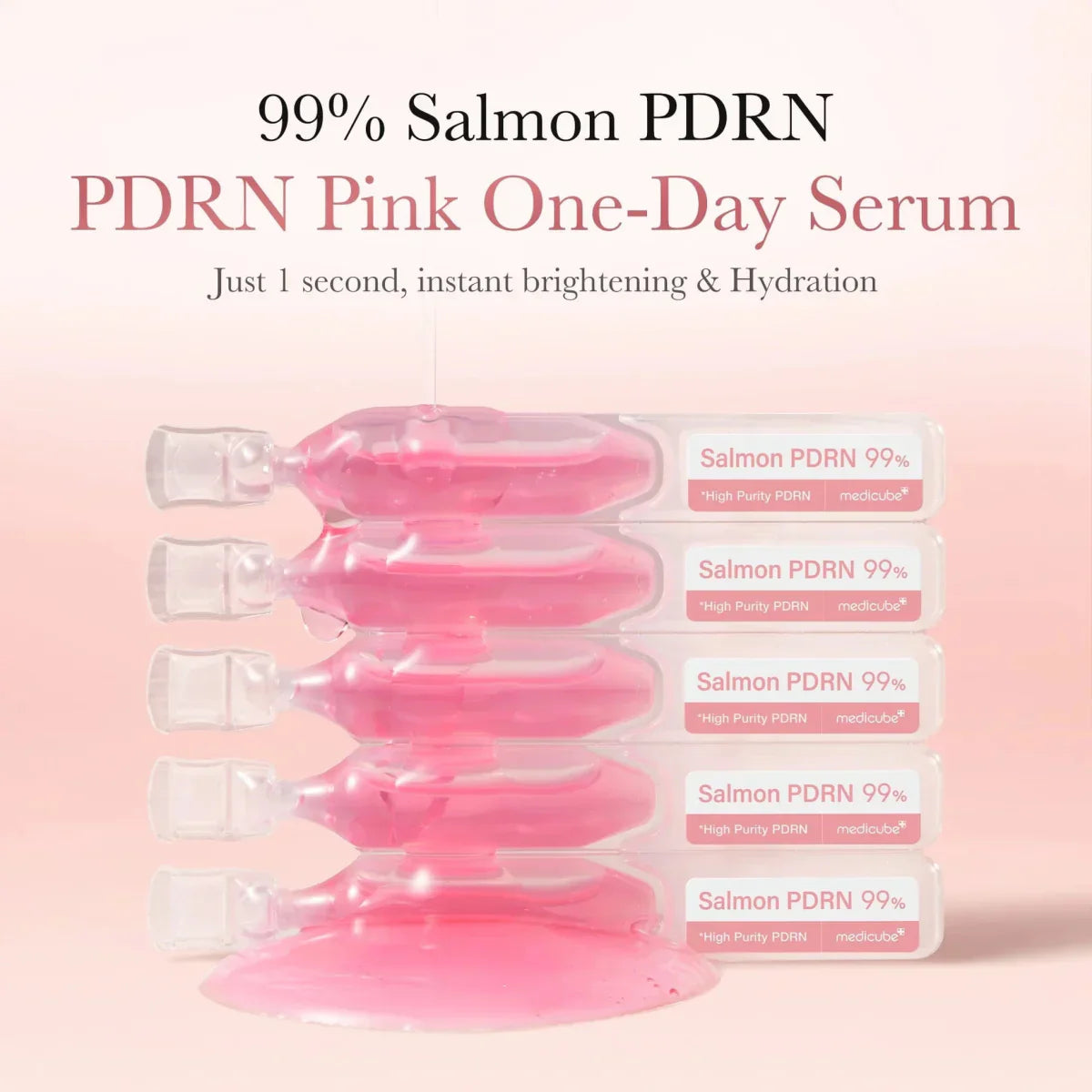 Medicube pdrn pink one day serum 10ea