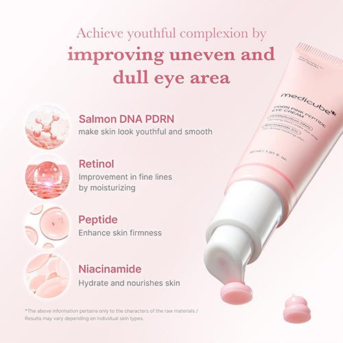 Medicube pdrn pink peptide eye serum 30ml