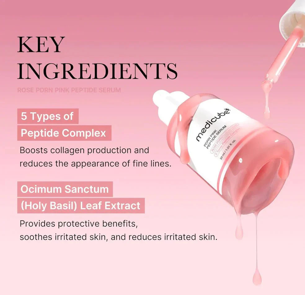 Medicube pdrn pink peptide serum 30ml