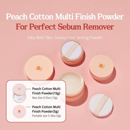 Skinfood Peach Cotton Multi Finish Powder 5g