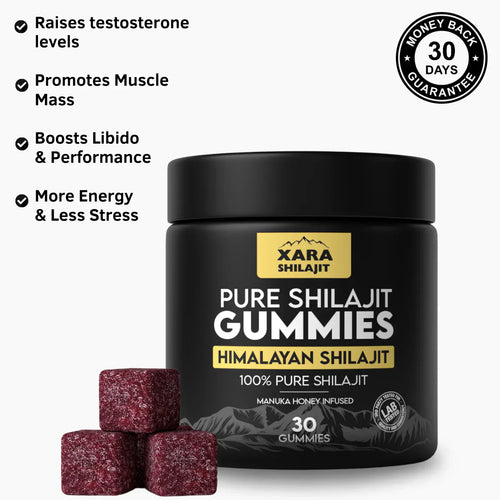 Gominolas de Shilajit Puro